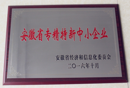 安徽省专精特新中小企业